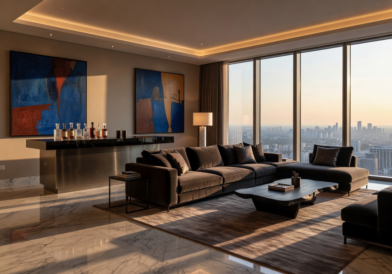 Luxury VIP penthouse interior